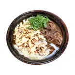 名物炙りチーズカレーうどん(牛肉)（【menu限定価格商品あり】カリーWEST百名店2020 いずみバーグ 御幣島店）