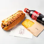 フランクエッグチーズ セット（今屋のハンバーガー 六本松店）