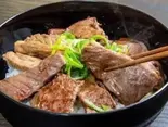 【当店人気NO.2！】ハラミ100g丼（[こだわりの炭火炙り]ハラミ＆カルビ丼 一牛）