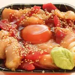 スパイシーまぐろビントロユッケ丼(笹互 綾瀬店)