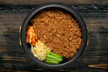 【ファルファサン特性】肉そぼろ丼 Falfasan Original Meat Soboro Bowl（溶岩焼きビビンパ専門店「ファルファサン」 月寒東3条）