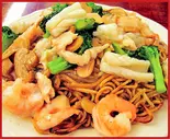 海鮮炒麺（興福楼）