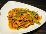 豚肉と唐辛子の小炒め(小炒肉)（本格中華大龍城 西川口店）