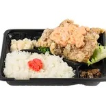 からあげグランプリ金賞★やみつき明太マヨ唐揚げ弁当 唐揚げ3個（唐揚げヤマト 高田馬場店）