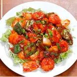 エビチリPrown chilli(RAI インドカレー)