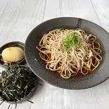 のり温玉かけ蕎麦(温)/Nori Ontama Kake Soba（戸隠そば 茶屋うずら 東京錦糸町店/TOGAKUSHISOBA CHAYAUZURA）