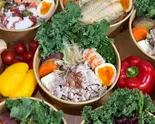 低脂質豚ロースしゃぶ弁当(もち麦なし)(大盛り和膳 ひかえめ堂)