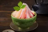 【冷】鯛とカンパチの2色丼冷やし茶漬け(海鮮屋が作る金のお茶漬け 溝口2丁目2号店)
