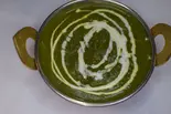 ほうれん草チキン sag chicken（Malika Omiya）