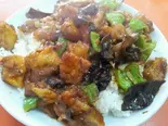 红烧茄子盖饭(東城香)