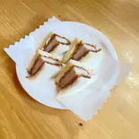 三元豚ロースカツサンド（ダフネ珈琲ミユキモール店）