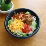 ハーフタコライス Beef100%（本格メキシコ料理！！タコス＆タコライス レモネード東京アメ横店）