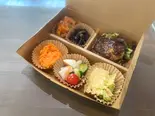 オートミール入りハンバーグ+副菜5品(ご飯無しのおかずセット)(ALUCK)
