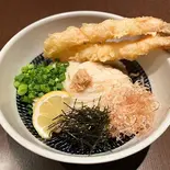 えび天ぶっかけ（うどん たまたま）