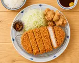 ロース＆唐揚げ弁当 Pork Loin Cutlet ＆ Fried Chicken Bento Box（ザッツ・たかよ食堂(美園店)）