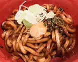 煮込み汁なしうどん(おばんざい酒場喜酔)