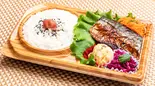 鯖(サバ)弁当(塩糀焼き or 味噌漬け焼き)（おきなわ食材の店 もみじ弁当）