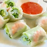 生春巻き Goi cuon 2p ( fresh spring roll)（ベトナム料理ハノイレストラン川崎）