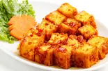 レモングラス付き揚げ豆腐 Dau chien sa ot (Vietnamese lemongrass chilli tofu)（ベトナム料理ハノイレストラン川崎）