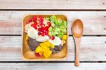 アサイーボウル ヨーグルト・ブルーベリーのせ Acai Bowl with Kiwi and Blueberry（EMPORIO cafe＆dining）