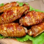 オーリンズフライド手羽先 (奥尔良炸鸡翅) 4p(盘点麻辣 尾久店)