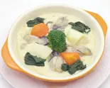 広島産かきの豆乳ホワイトシチュー（ヘルシーハット）