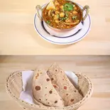 チャパティセット/Chapathi set（南インドレストランMARUDHU）