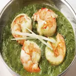 ほうれん草エビカレー/Sag Prawn Curry(SPICY HUB)