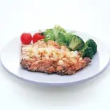 油淋鶏 Chinese-style fried chicken topped with chopped scallions and sweet vinegar（本格中華エクスプレス(旧上海エクスプレス駒沢店)）