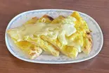 ガーリックチーズナン(Garlic cheese nan)（インドレストラン プジャ）