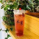 花果山 L Flowers Fruit Tea (Large)（禾葉(カバ)タピオカ専門店）