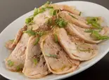 紹興酒蒸し鶏 steam chicken (musidori)(台湾夜市)