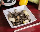 ★旨得10%増量中★【ツウな方が嵌まる！歯ごたえと旨味‼】親鳥皮焼き ネギ入り(塩) Grilled Skin with Green Onion (Salt)（麺鶏・宮崎郷土料理 どぎゃん）