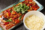 大盤鶏(刀削麺又はライス付き)（西安刀削麺 匠心）