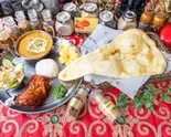 【人気No.3】タンドルーセット Tandoori Set（インド料理 マユール）