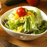 野菜サラダ Vegetable Salad（カツ丼 三代目 なかじま 立川店）