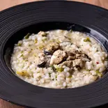 4種のきのこのチーズリゾット（BISTRO LIBERTY UMEDA）