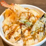 天丼（自家製麺うどん 下かまた村）