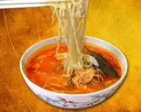 炎のユッケジャン麺(焼肉いつものところ)