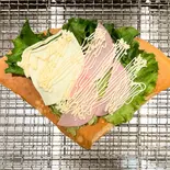 ㉗ハムチーズ（ナカミチクレープ 足立六町店）