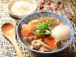温玉豚汁+ご飯セット（佐藤とん汁店 大門店）