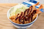 海老デミかつ丼（かつ丼屋 のぶお 博多店）