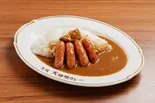 ザ・フォンドヴォーカレー(ソーセージトッピング)（大阪天神橋カレー）