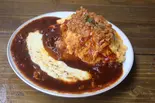 ボロネーゼ&チーズデミオムライス(オムライス専門店リトルヤミー)