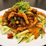 東北の太春雨うま酢和え(东北肉丝拉皮)(香菇王)