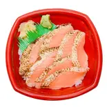 炙りトロサーモン丼(丼丸箱崎店)