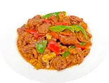 牛肉の四川風炒め（中華料理 梦園）