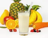 【プロテイン】バナナミルクスムージー Protein banana milk smoothie（スムージーパーティー早稲田店 SMOOTHIE PARTY Waseda）