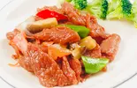 牛肉のオイスターソース炒め(中華料理 宮)