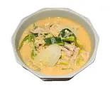 タイスキ(春雨、野菜、豚肉が入ったピリ辛スープ)（Faa Sai）